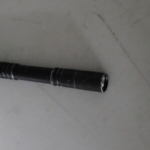 Sleek Black Metal Rod